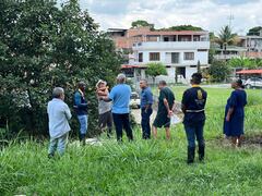 La Dirección de Gestión del Riesgo de Desastres realizó un recorrido en los sectores de La Pampa, Monteclaro y Zamorano para revisar estado de las vías, viviendas y comportamiento de los afluentes, tras fuertes lluvias. Foto: Alcaldía de Palmira / El País.