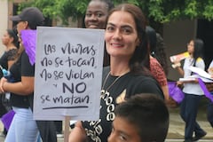 En el municipio de Miranda, Cauca, las mujeres no dudaron en salir a marchar para pedir más acciones para contrarrestar la violencia de género en esta partel del norte del departamento.