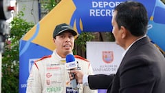El deportista vallecaucano recibe un reconocimiento oficial en su ciudad tras firmar una campaña impecable en las pistas estadounidenses.