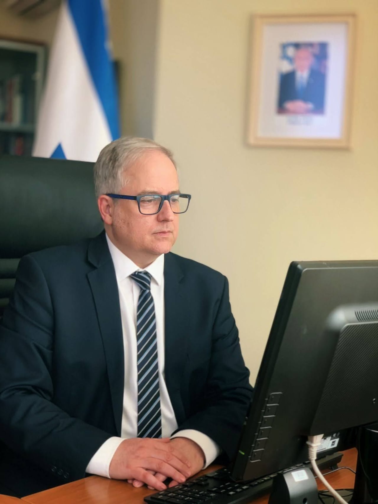 El embajador aseguró que Israel no tiene objetivos civiles en Irán.