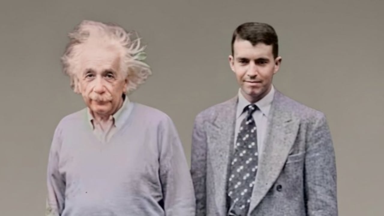 Albert Einstein, uno de los científicos más influyentes del siglo XX, mantuvo correspondencia con el intelectual colombiano Mario Laserna Pinzón.