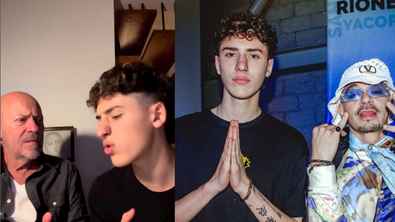 El hijo del actor es apasionado por el rap.