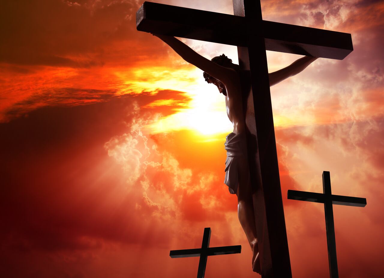 El Viernes Santo se conmemora la crucifixión de Jesús.