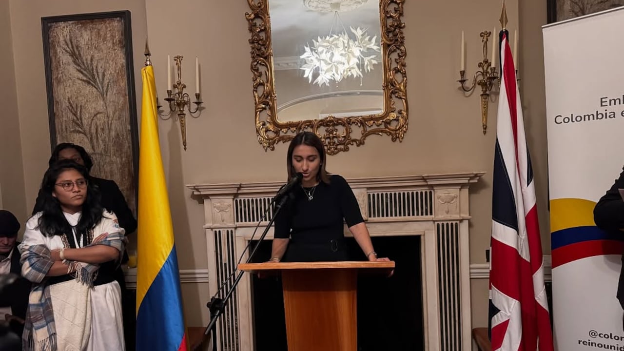 Laura Sarabia se posesionó como embajadora