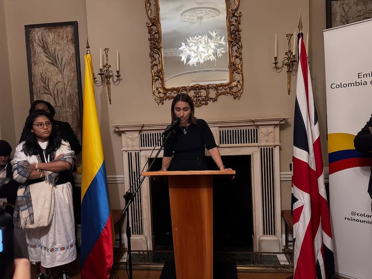 Laura Sarabia se posesionó como embajadora