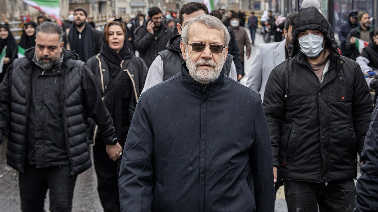 Ali Lariyani era considerado como la mano derecha del difunto líder supremo Alí Jameneí, quien fue asesinado el pasado 28 de febrero.
