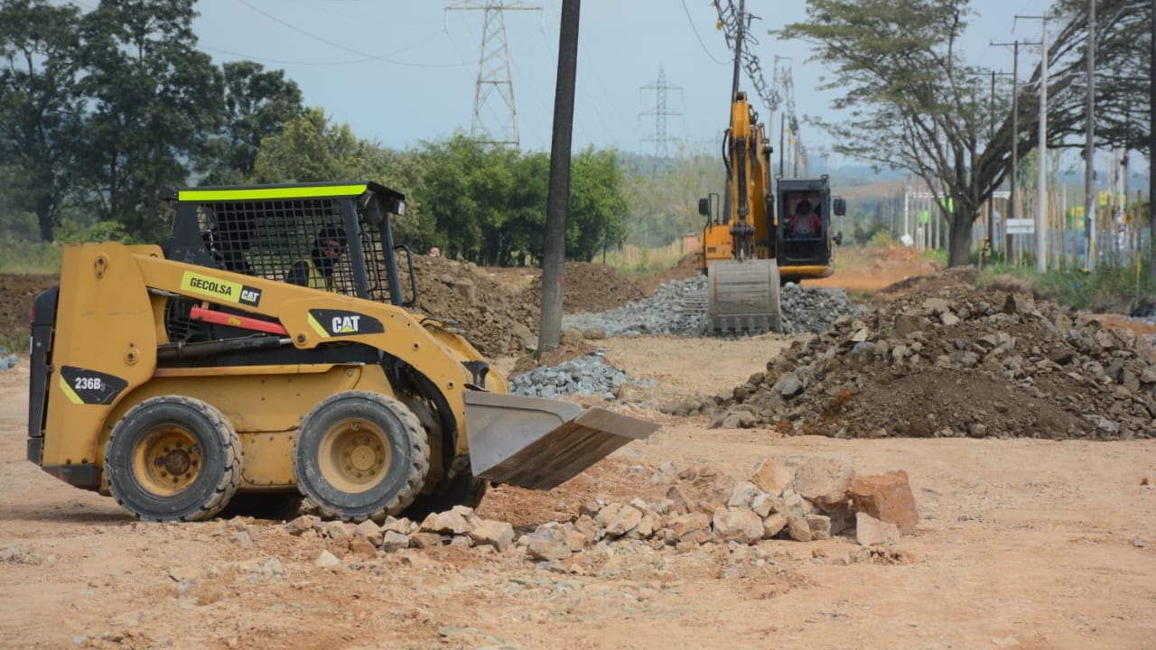 La obra contempla la construcción de dos puentres, uno en el Río Cali y otro en el Río Jamundí.
