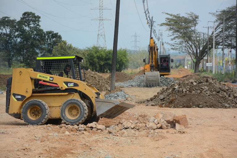 La obra contempla la construcción de dos puentres, uno en el Río Cali y otro en el Río Jamundí.