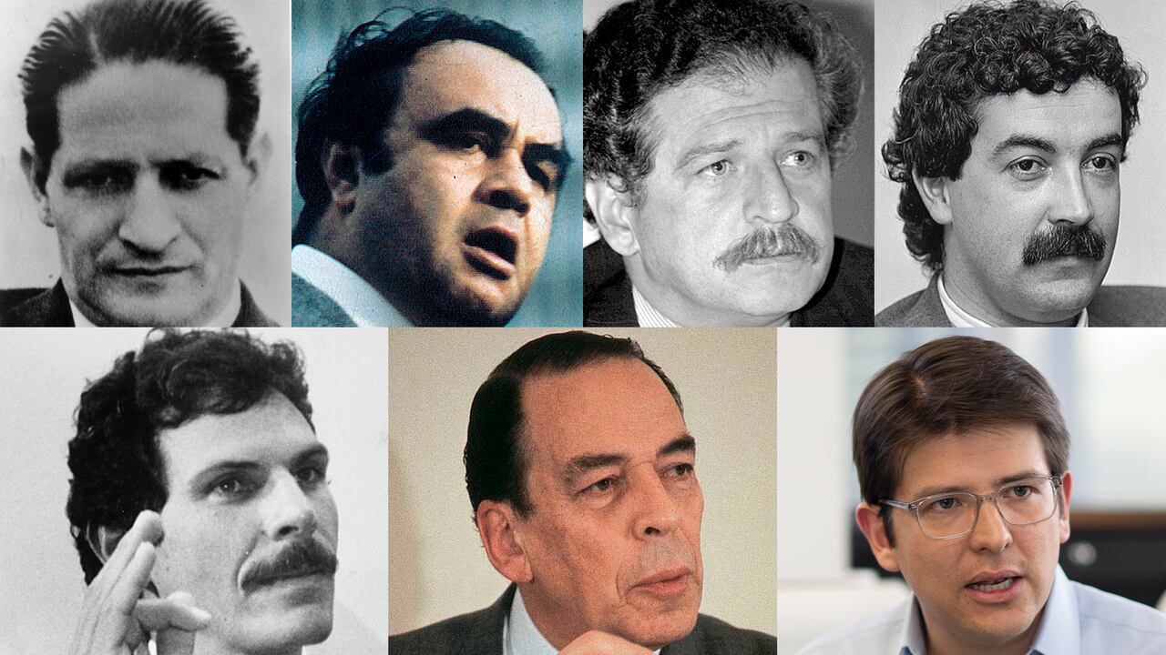 Jorge Eliécer Gaitán 1948
Jaime Pardo Leal 1987
Luis Carlos Galán 1989
Bernardo Jaramillo Ossa 1990
Carlos Pizarro Leongómez 1990
Álvaro Gómez Hurtado 1995
Miguel Uribe Turbay 2025