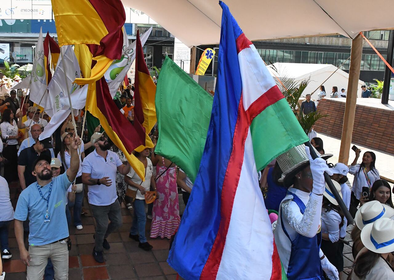 Cali: Inauguración de la zona de negocios verde dentro de la programación de la COP16. foto José L Guzmán. EL País