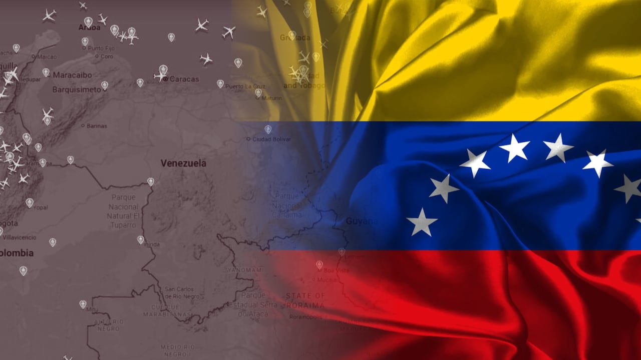 Venezuela registra cielo despejado tras aviso de EE. UU. a aerolíneas.