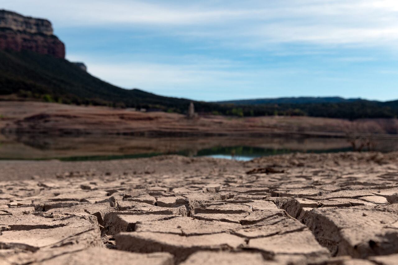 (FILES) In this file photo taken on April 26, 2023 a coachman drinks water in Seville on April 26, 2023 during an early heat wave. The extreme heat that engulfed the Iberian peninsula and parts of north Africa last week would have been "almost impossible without climate change", an international scientific study found on May 5, 2023. (Photo by CRISTINA QUICLER / AFP)
