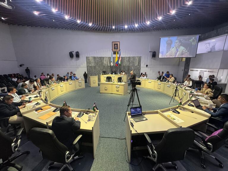 Según el reglamento del Concejo, para que una sesión de carácter decisorio pueda realizarse tiene que cumplirse el quórum.