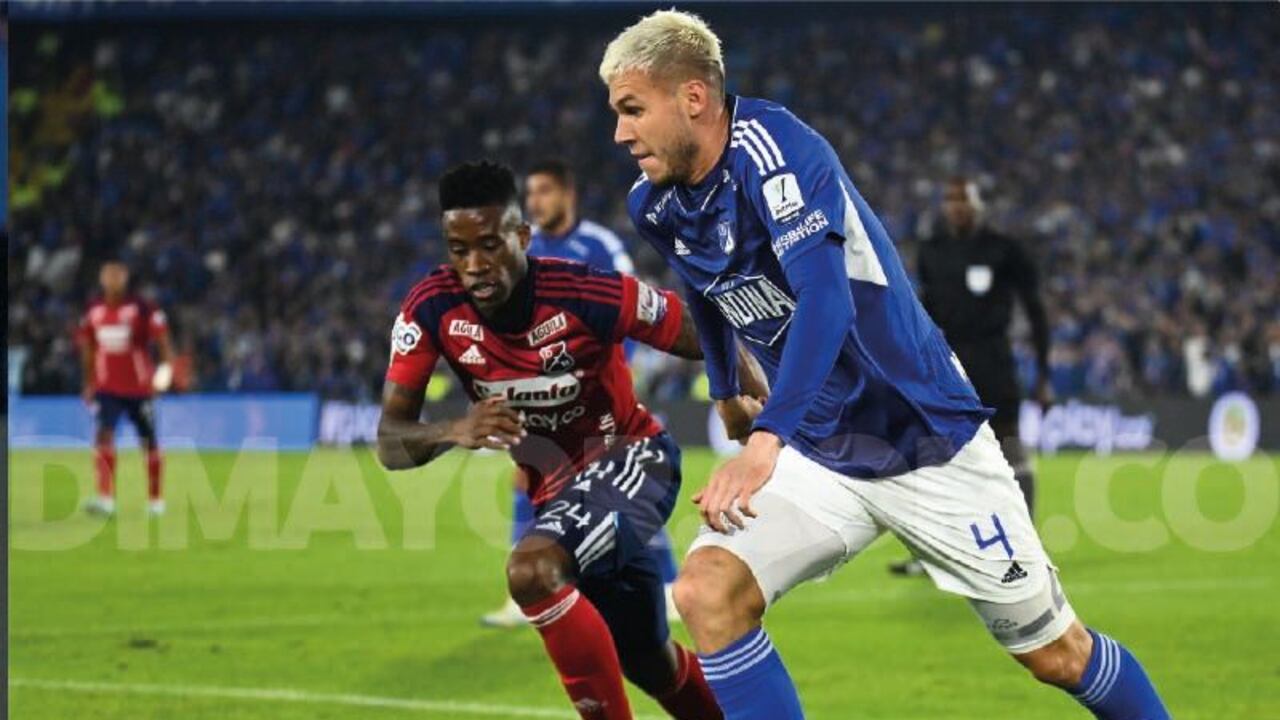 Independiente Medellín y Millonarios.