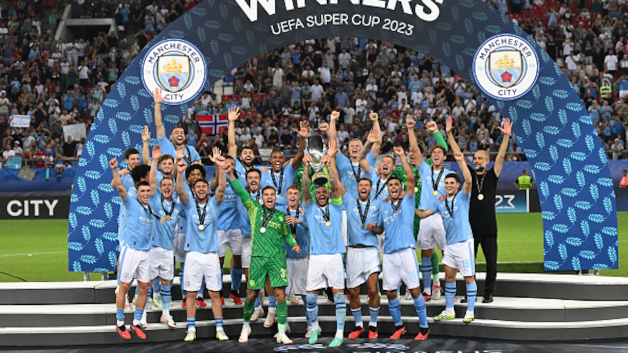 Manchester City campeón de la Supercopa