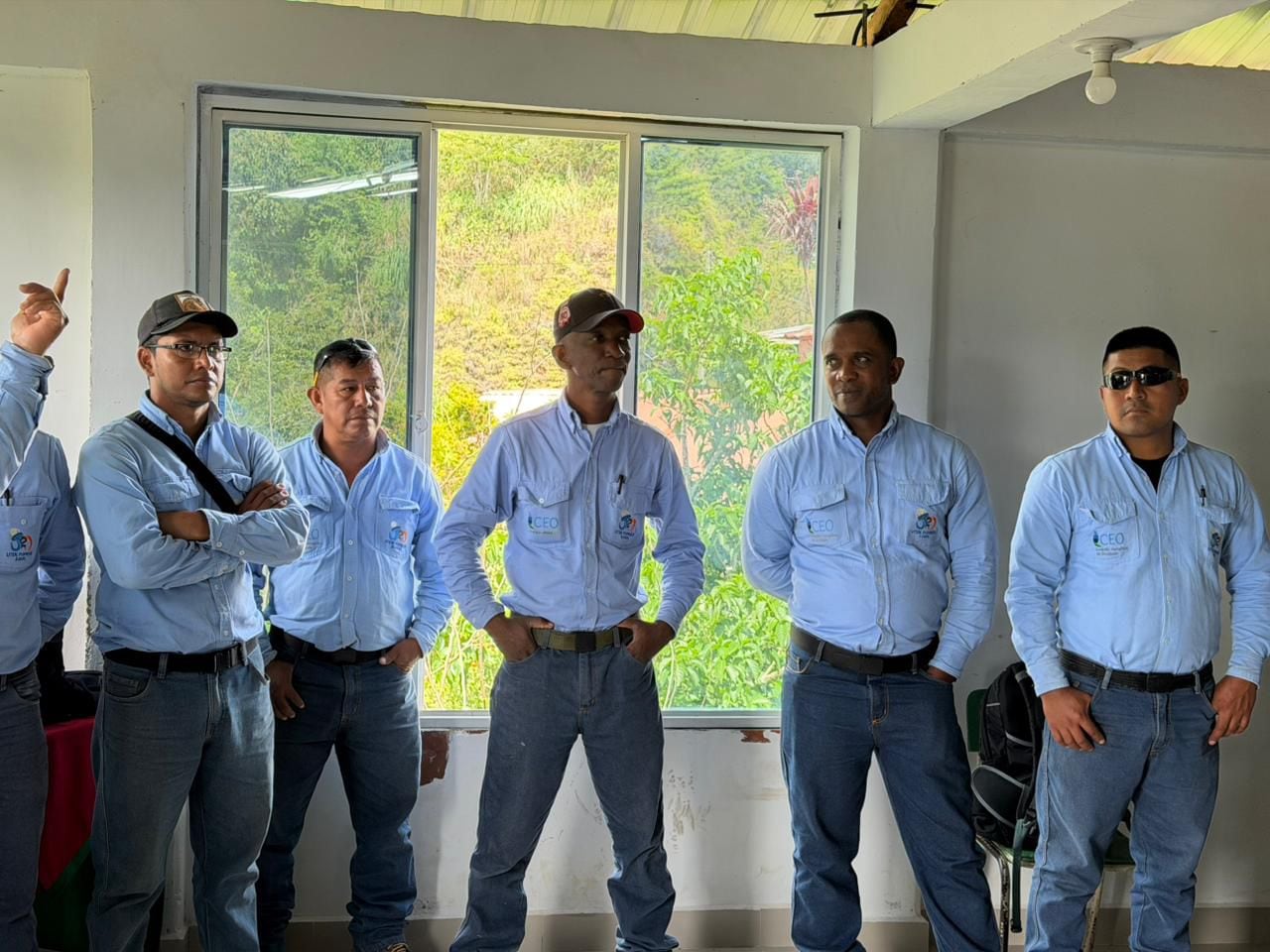 Los trabajadores se encontraban bajo la protección de la Guardia Indígena del Resguardo Indígena Nasa Cerro Tijeras, luego de haber sido rescatados el pasado martes 17 de febrero.