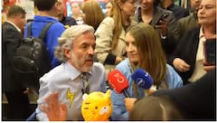 Juan Daniel Oviedo y Paloma Valencia se quedaron esperando la llegada de Abelardo de la Espriella en el centro de Bogotá.