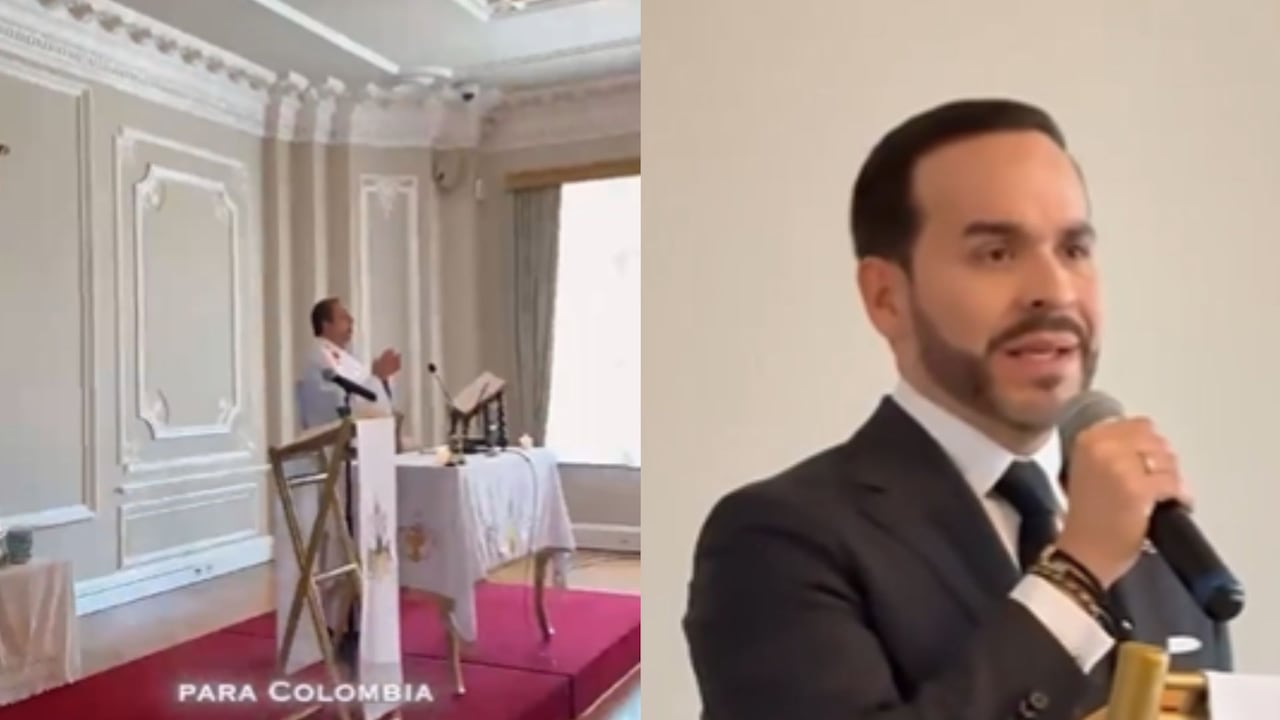 El presidente de la República, Abelardo de la Espriella, participó de la ceremonia religiosa en la que dedicó unas palabras a las más de 300 víctimas mortales y a todas las familias damnificadas.