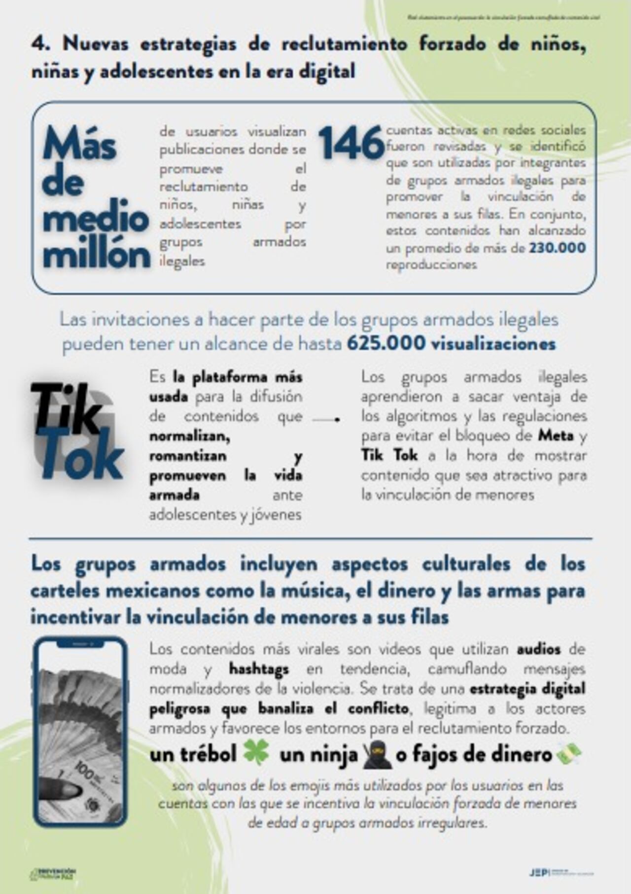 TikTok es la red social más utilizada por los grupos armados para cumplir su cometido.