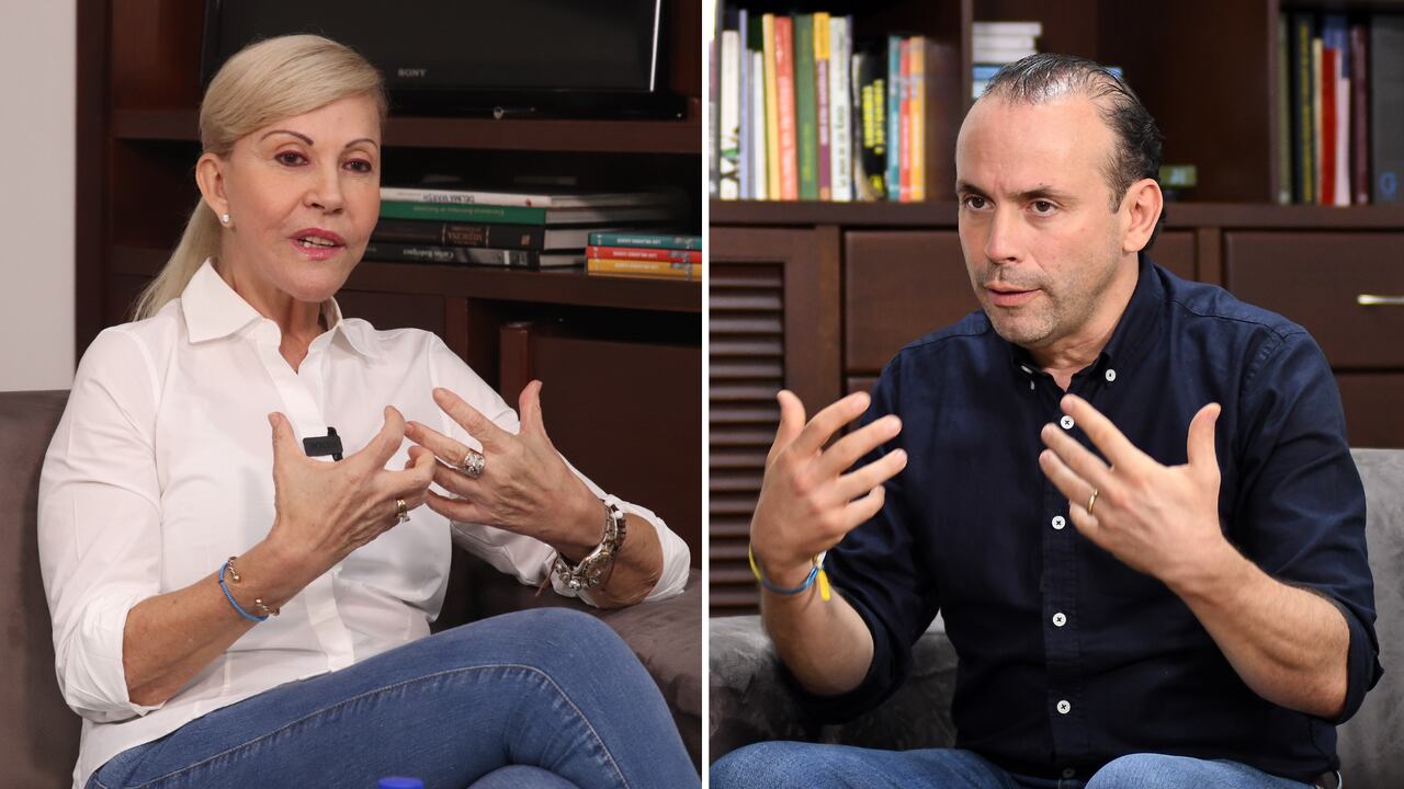 Dilian Francisca Toro, gobernadora electa del Valle y Alejandro Eder, alcalde electo de Cali.