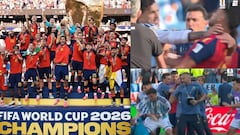 Celebración de España terminó en enfrentamiento con jugadores argentinos tras la final del Mundial