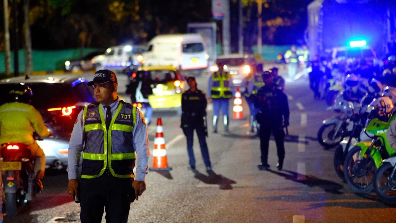 El Kilómetro 18 también fue un lugar en el que se realizaron operativos de control.
