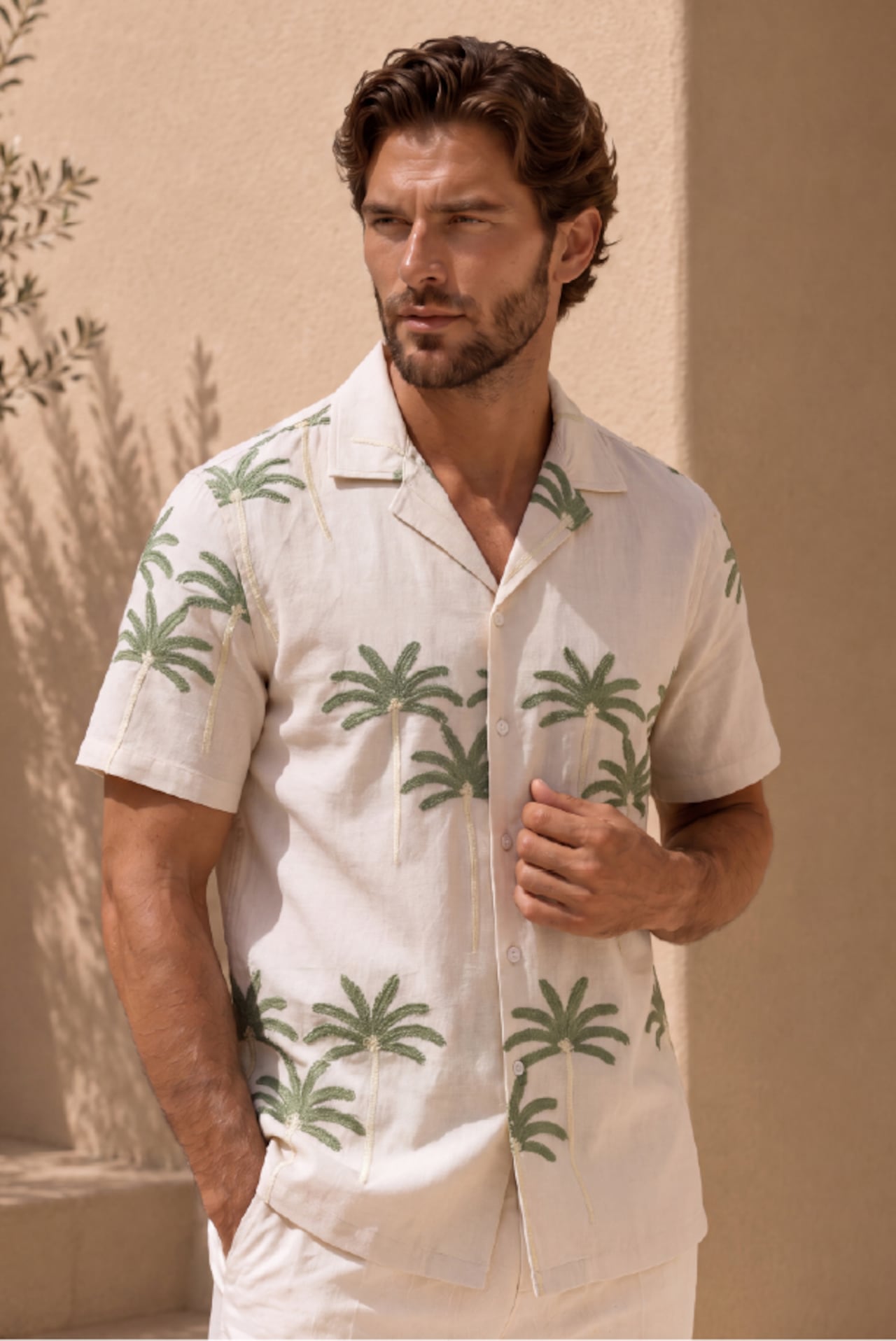 Estampados discretos, pero coquetos y elevados, propone Jon Sonen en sus looks.