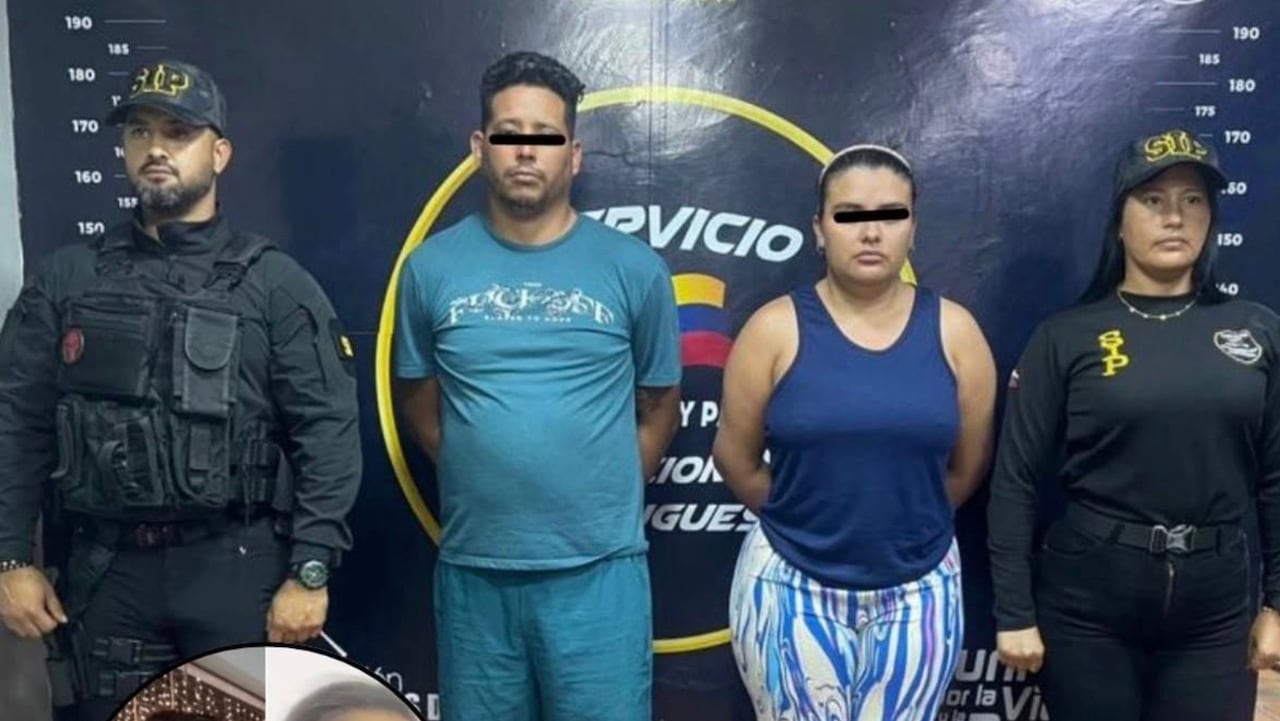 Fueron capturados en Venezuela Edinson José Torres Sarmiento, de 40 años, y María Fernanda Delgado Hernández, de 30.