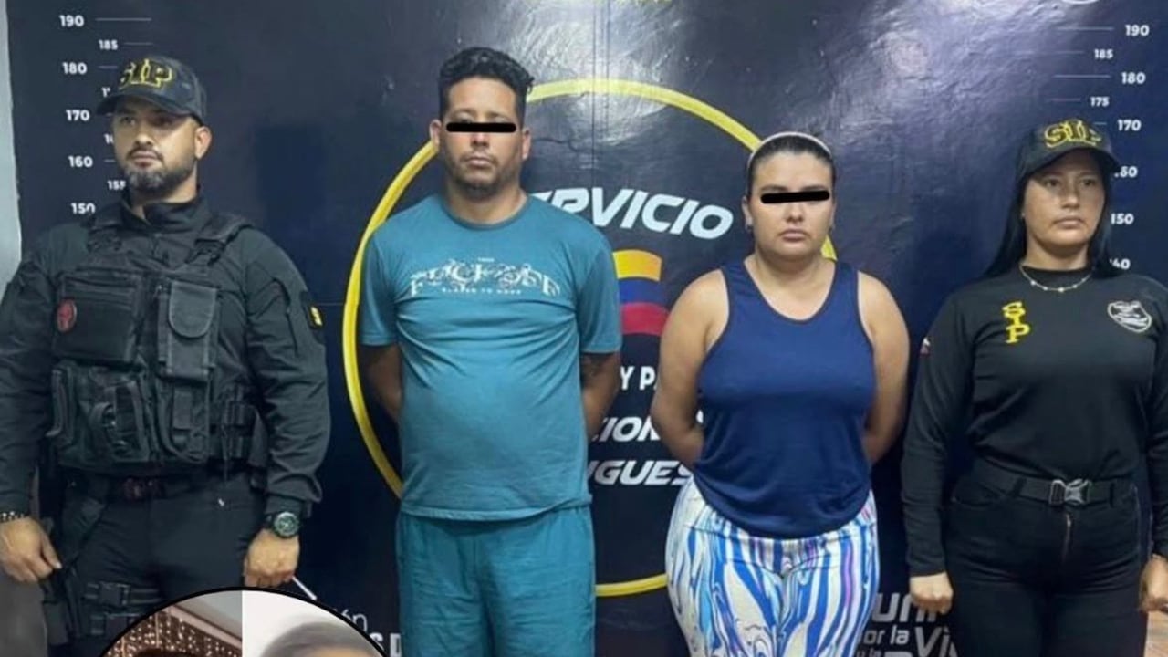 Fueron capturados en Venezuela Edinson José Torres Sarmiento, de 40 años, y María Fernanda Delgado Hernández, de 30.