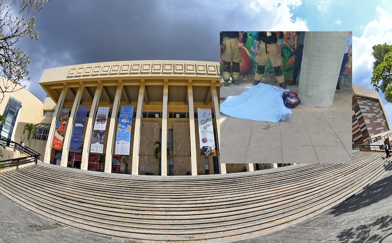 Hombre perdió control de su vehículo y cayó del puente de la Calle 5 con Roosevelt.