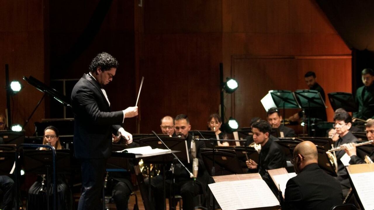 Banda Departamental en concierto.