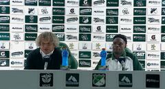 Palabras del técnico Gamero tras perder el clásico.