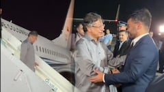 El Presidente Petro llega a Belém de Pará, Brasil, donde participará en la COP30.