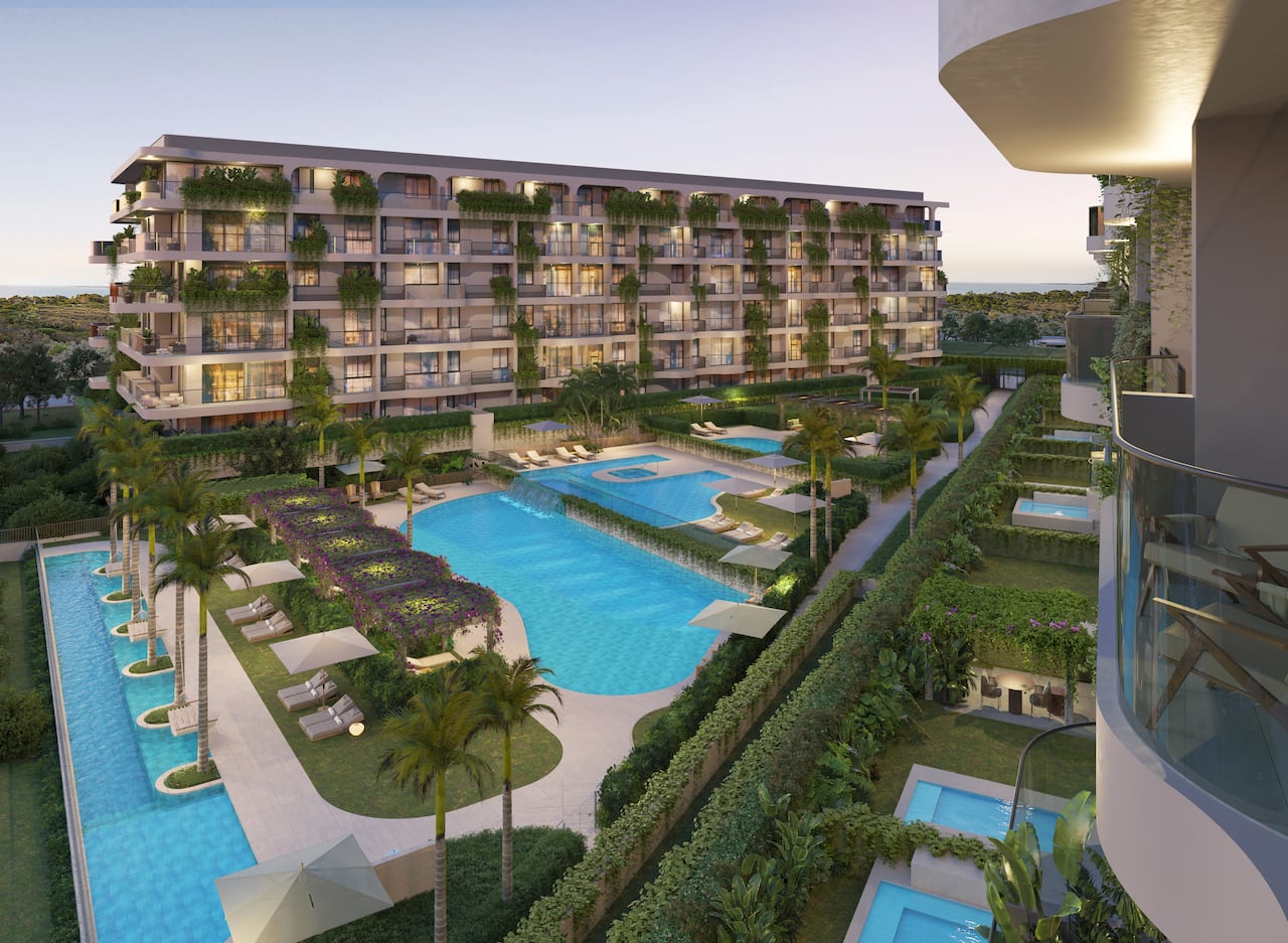 Morros Park 2 se integra al entorno natural de Serena del Mar, combinando arquitectura, zonas verdes y cercanía al mar Caribe para ofrecer un estilo de vida sereno y planificado.