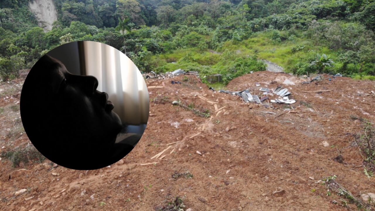 Habla sobreviviente de deslizamiento en Chocó.