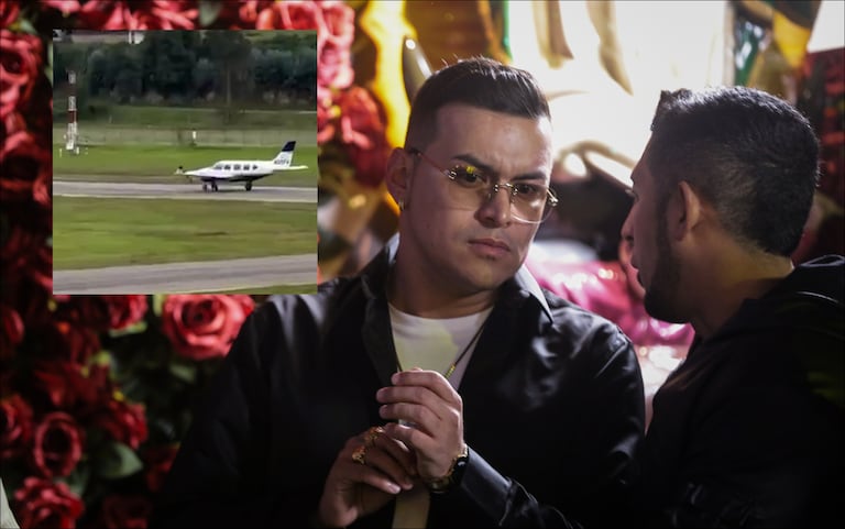 Revelan momento del accidente de la avioneta en la que iba Yeison Jiménez