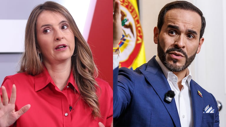 Paloma Valencia y Abelardo de la Espriella, candidatos presidenciales