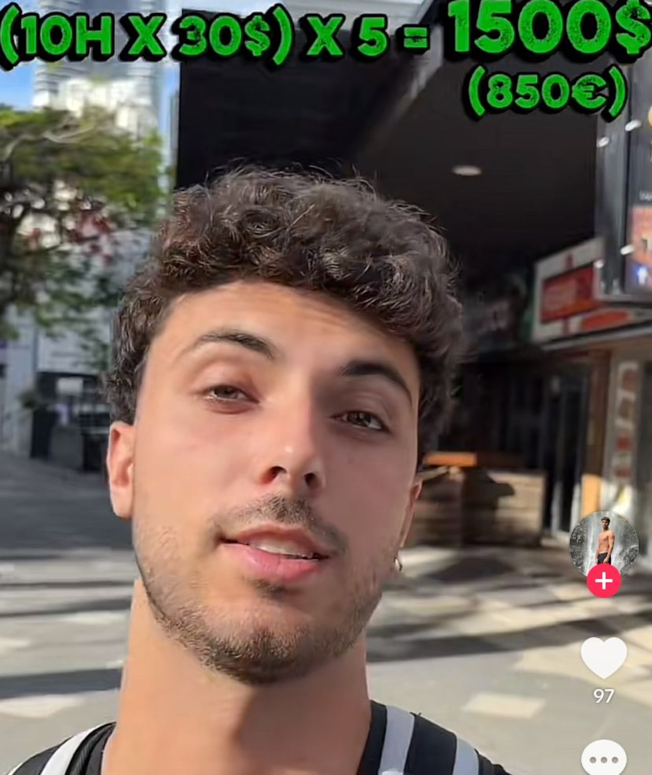 La cifra fue conseguida, según él, por doce días de trabajo extenso.