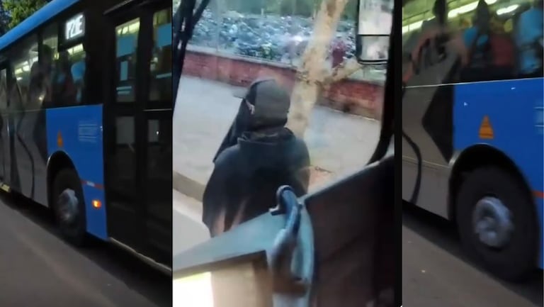 Bus del MIO terminó vandalizado el viernes 8 de mayo en inmediaciones de Univalle.