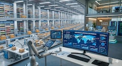 El uso de la IA en el comercio también es una herramienta que el sector usa para lograr mejores resultados: foto creada con IA.