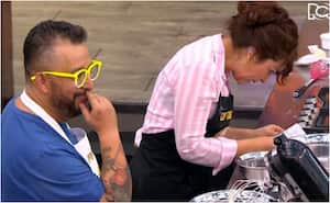 En medio de una prueba, Cony y Franko tuvieron una fuerte pelea en MasterChef Celebrity que se viralizó en redes sociales y causó todo tipo de comentarios.