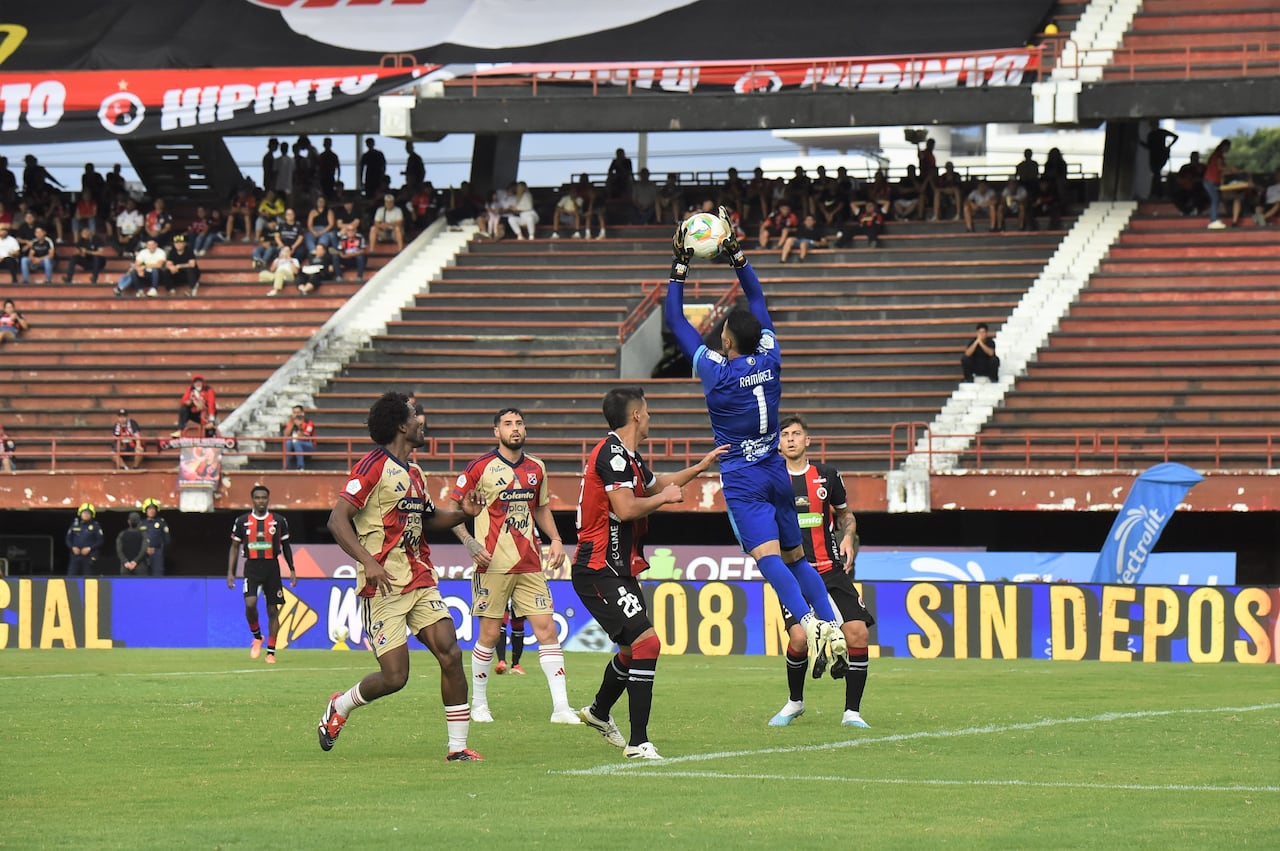Imagen del partido entre Cúcuta Deportivo e Independiente Medellín por la fecha 6 del primer semestre de la Liga Colombiana 2026.
