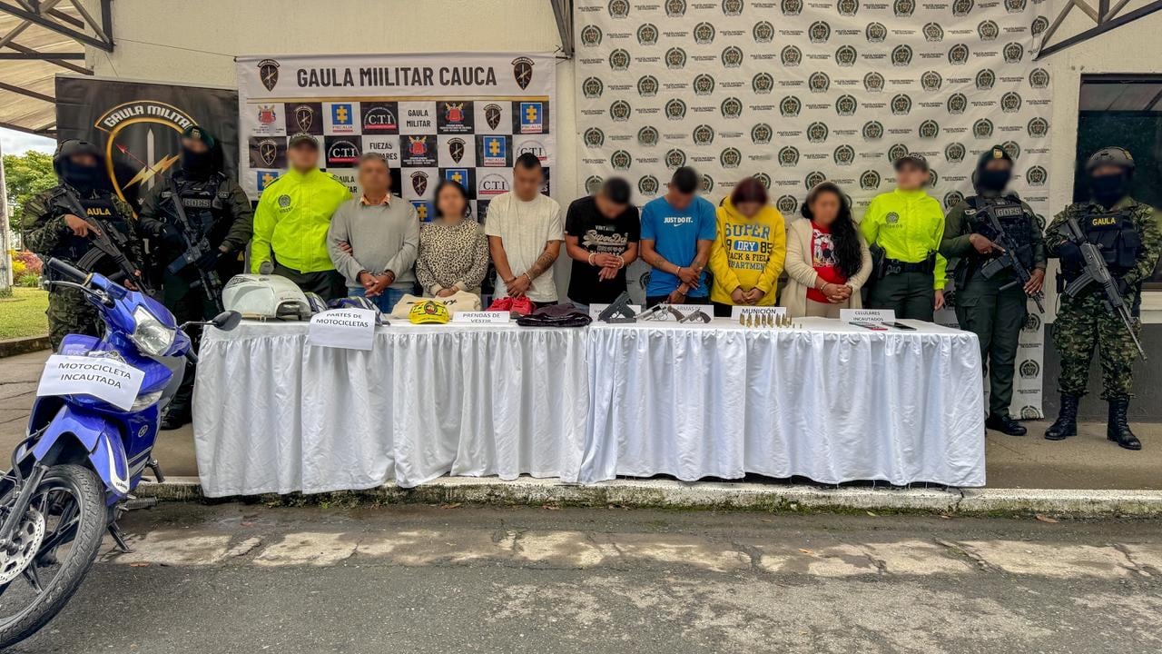 La operación fue liderada por la Sijín con apoyo de Sipol, Goes y Gaula Militar, en coordinación con la Fiscalía General de la Nación, para golpear estructuras dedicadas al hurto violen