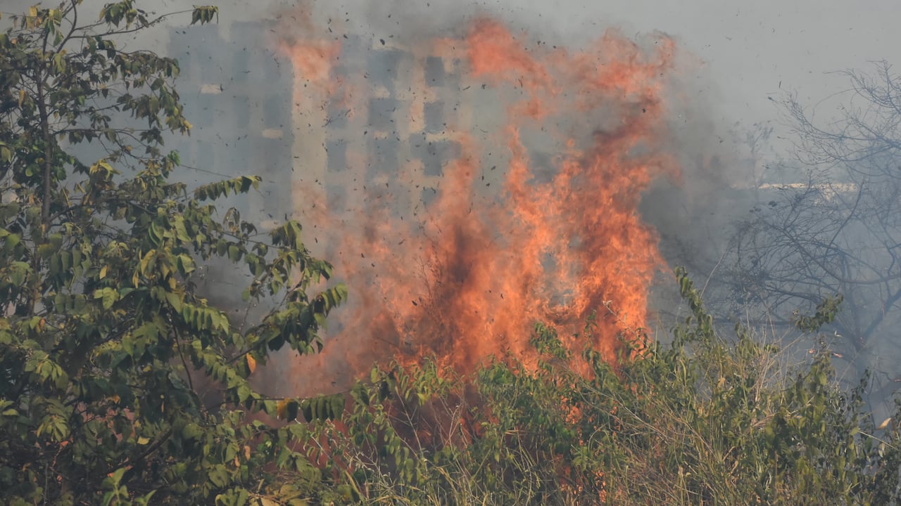 Incendio Forestal Altos de Menga