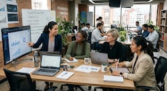 En Colombia aún existe una brecha significativa entre hombres y mujeres en el mercado laboral. Foto creada con Gemini IA