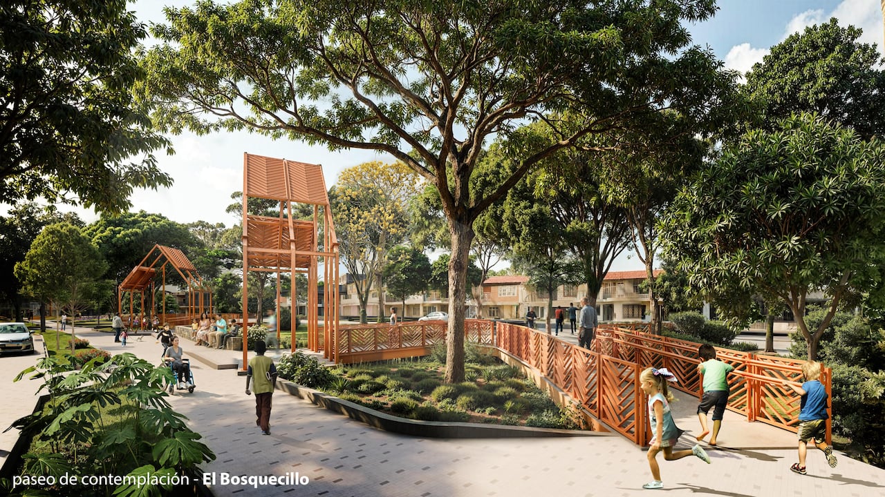 Este proyecto hace parte del proyecto 'el pulmón del oriente', que incluye otras obras.