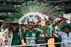 Los hinchas de México disfrutan de ser nuevamente anfitriones del Mundial.