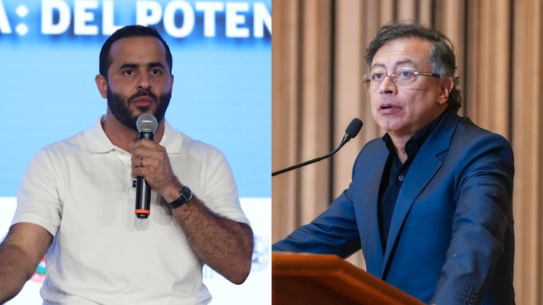 Erasmo Zuleta y Gustavo Petro.