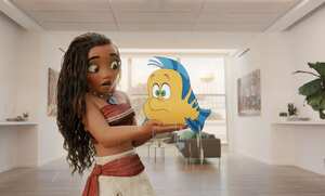 Cientos de personajes, se dieron cita en este corto que revive grandes momentos de la casa del ratón.