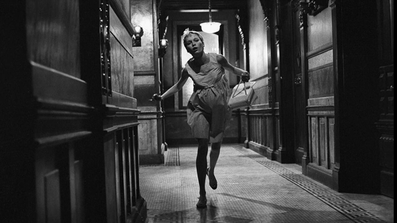 Cinta de terror El bebé de Rosemary.